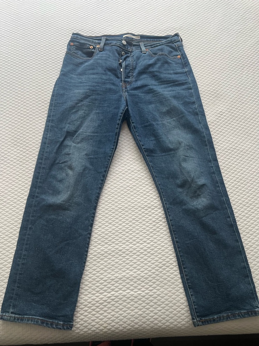 Levi's Wedgie Straight Jeans - Indigo Blue